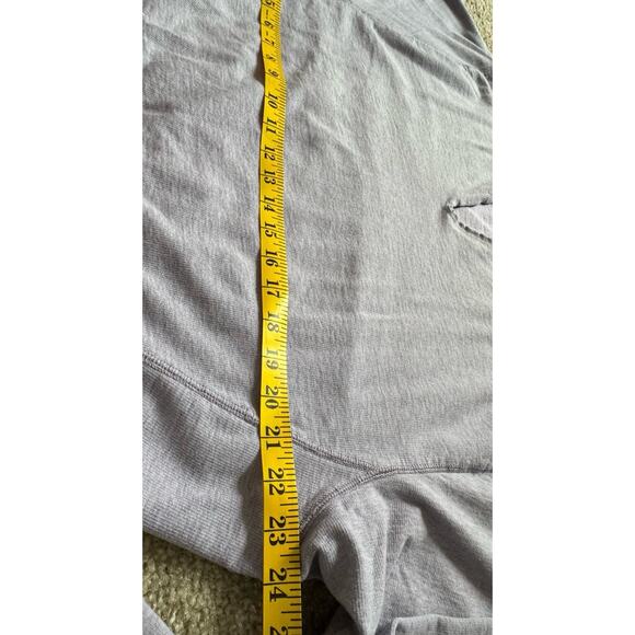 Sanctuary Lilac V-Neck Long Sleeve 100% Cotton Sweater Women’s Large - Picture 6 of 7